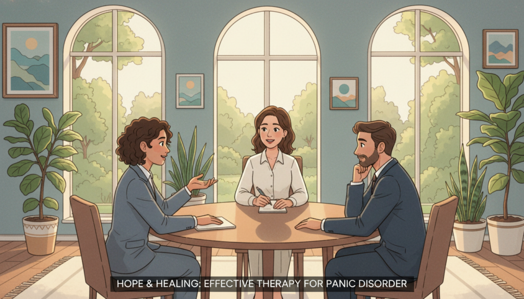 Abordagens terapêuticas eficazes para síndrome do pânico