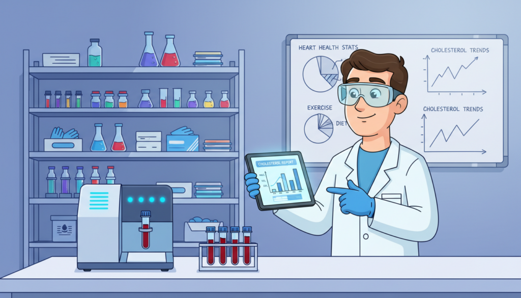 Diagnóstico preciso de colesterol alto