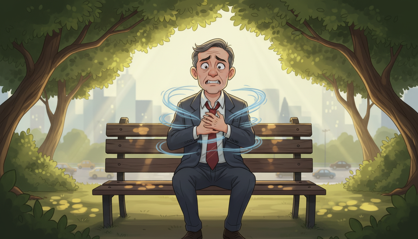 ansiedade causa dor no peito